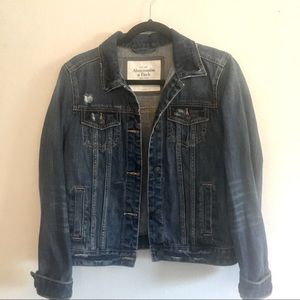 Denim Distressed Jacket